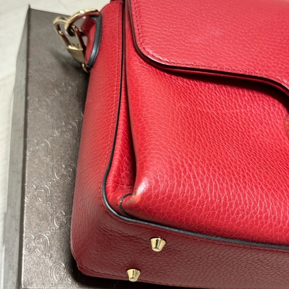 GUCCI AUTHENTIC Interlocking G Satchel - Picture 7 of 16